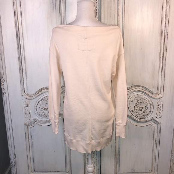 Pilcro and the Letterpress Cream Sweatshirt - Picture 9 of 14